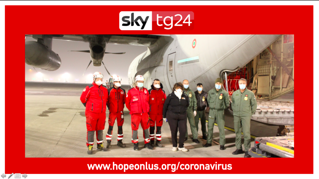 Hope Onlus su SkyTg 24